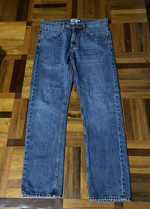 Джинси чоловічі &denim h&m сині бавовняні