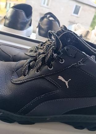 Черевики кросівки чоловічі puma зимові чорні 43-44 розмір