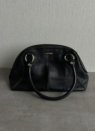 Сумка жіноча celine шкіряна чорна