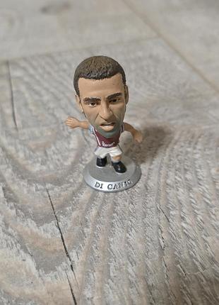 Колекційна фігурка футболіста paolo di canio з серії corinthian microstars 2001 року.