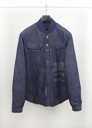Чоловіча утеплена джинсова куртка g-star raw