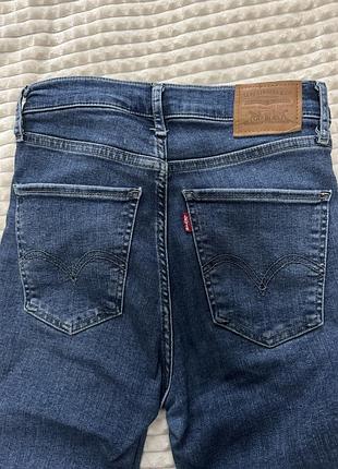 Джинси жіночі levi's скінні сині