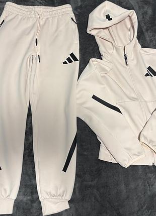Спортивний костюм adidas z.n.e. рожевий з чорним