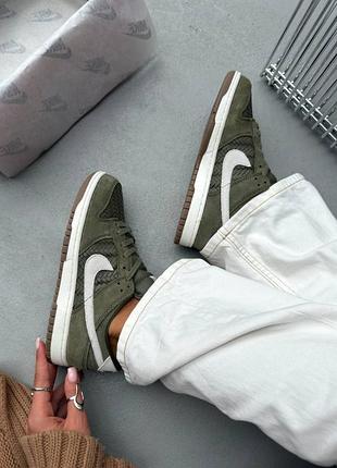 Жіночі кросівки nike dunk low se gum dark/brown / smb+ 🔗