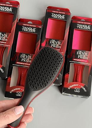 Щітка для волосся tangle teezer the devil wears prada red, тревел розмір