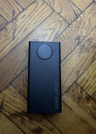 Повербанк 20000 mah 120w з екраном чорний