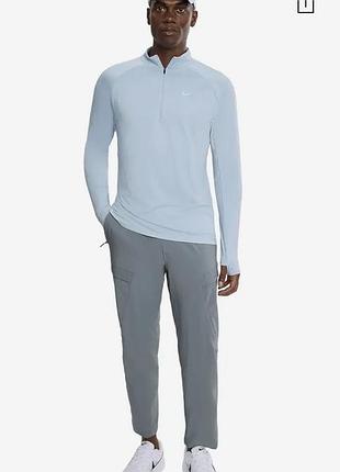 Спортивні штани чоловічі nike dri-fit unlimited versatile cargo pants сірі