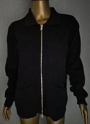 Кофта на молнии с карманами massimo dutti 2
