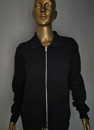 Кофта на молнии с карманами massimo dutti