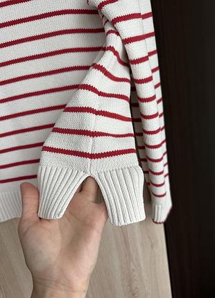 Светр в смужку uniqlo 4