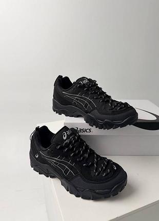 Чоловічі кросівки asics gel pickax чорні на осінь