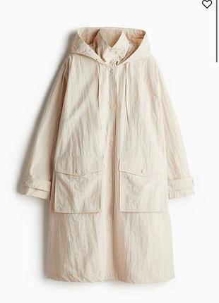 Плащ жіночий h&m бежевий вільний s