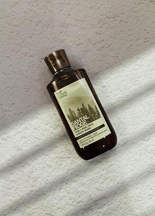 Чоловічий гель для душу santal ridge bath and body works