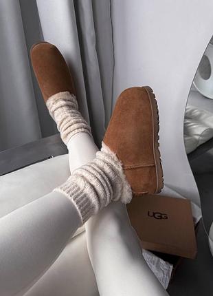 🆕 ugg pumped slide | chestnut