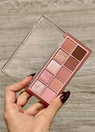Палетка тіней корейського бренду rom&nd better than palette rosebud garden