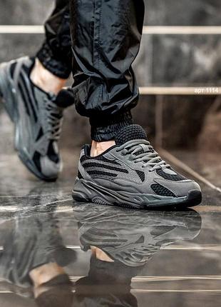 Мужские кроссовки grey/black 3
