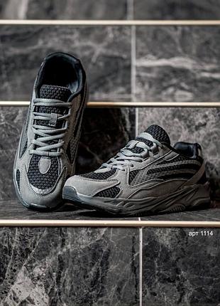 Мужские кроссовки grey/black 7