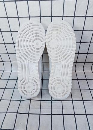 Кроссовки nike air force 1 low (кожаные) 5