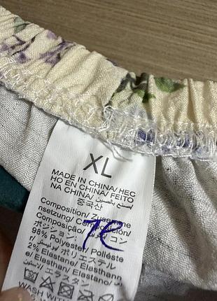 🥰 піжама в квітковий принт xl 7