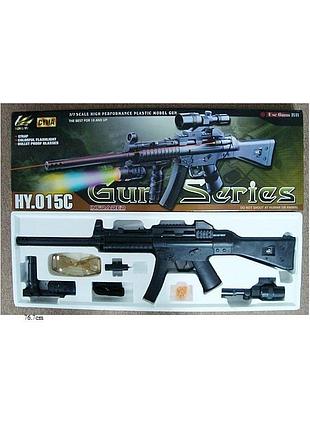 Автомат cyma hy015c з кульками, лазером і світлом