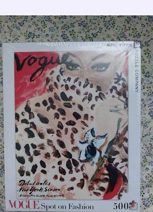 Пазли new york puzzle vogue spot on fashion 500 елементів