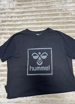 Футболка чорна hummel 2
