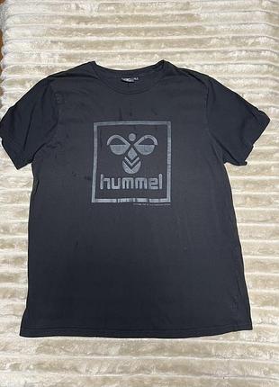 Футболка чорна hummel