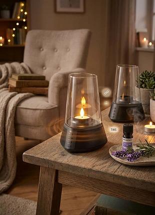Bluetooth-колонка silvercrest candlelight-bluetooth-lautsprecher