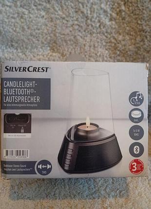 Bluetooth-колонка silvercrest candlelight-bluetooth-lautsprecher 2