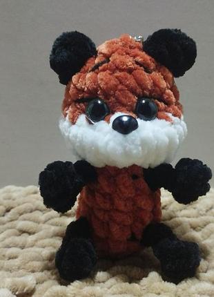 Мягкая игрушка лисичка (брелок)