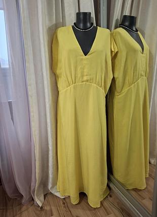 Красивое с молнией сзади платье 👗 2