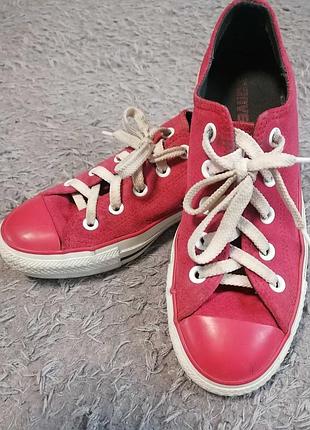Кеди converse низькі червоні 36.5 розмір
