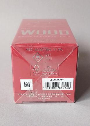 Dsquared2 red wood 50 мл для женщин (оригинал) 3