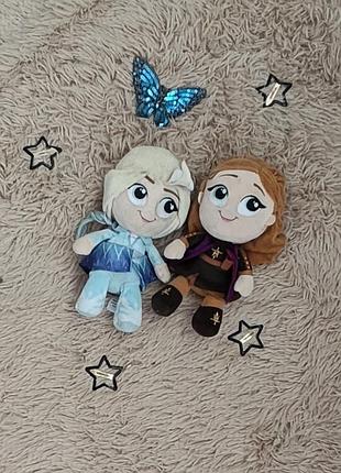 М'які ляльки disney холодне серце ельза та анна