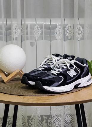Кросівки new balance 530 чорно-сірі