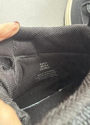 Черевики хайтопи h&m чорні дитячі 8
