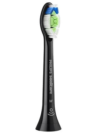 Сменная насадка для электрической зубной щетки philips sonicare w2 optimal white hx6064 (1 шт) — черная