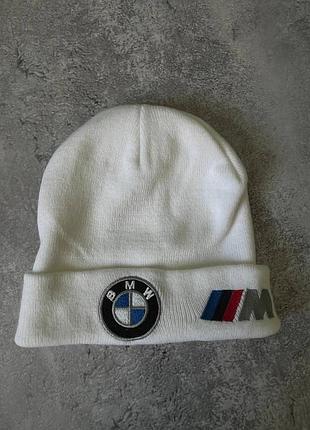 Біла шапка bmw m power