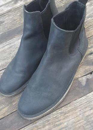 Чоловічі шкіряні черевики челсі clarks originals (розмір 44.5 / 28 см)