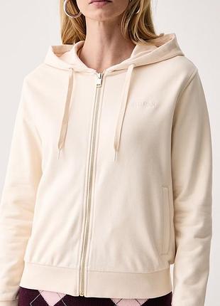 Толстовка жіноча guess sofia бежева regular fit