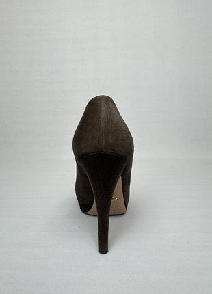 Замшеві ботильйони prada 6