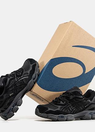 Мужские кроссовки asics gel-nyc gore-tex black gray