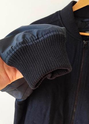 Чоловіча куртка-бомбер next wool blend bomber 7
