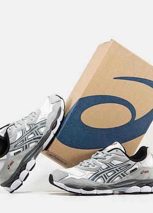 Мужские кроссовки asics gel-nyc gore-tex gray