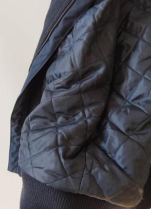 Чоловіча куртка-бомбер next wool blend bomber 8