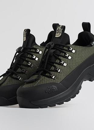 Мужские кроссовки the north face glenclyffe gore-tex black/green