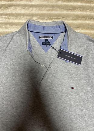 Футболка сіра чоловіча tommy hilfiger  оригінал !
