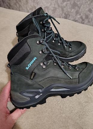 Черевики жіночі lowa трекінгові хакі 41 розмір gore-tex