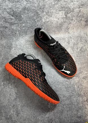 Оригінальні футбольні сороконіжки стоноги puma future 6.4 it