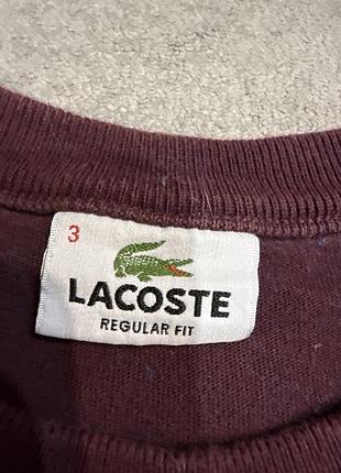Реглан, лонгслів lacoste 3 2